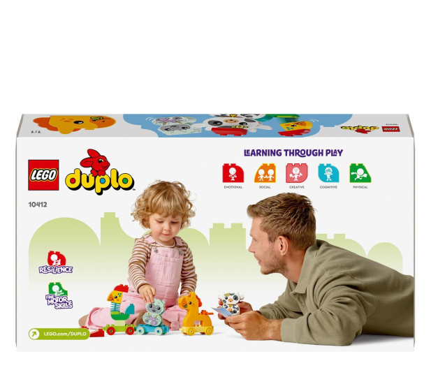LEGO DUPLO 10412 Pociąg ze zwierzątkami - 1202284 - zdjęcie 6
